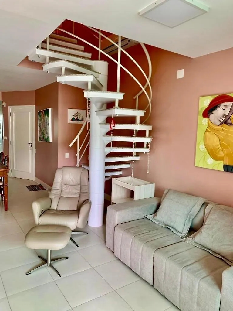 דירה Florianópolis Duplex Pe Na Areia - Praia Da Lagoinha Do Norte